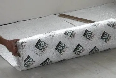 TUPLEX Materassino sottopavimento per pavimenti flottanti